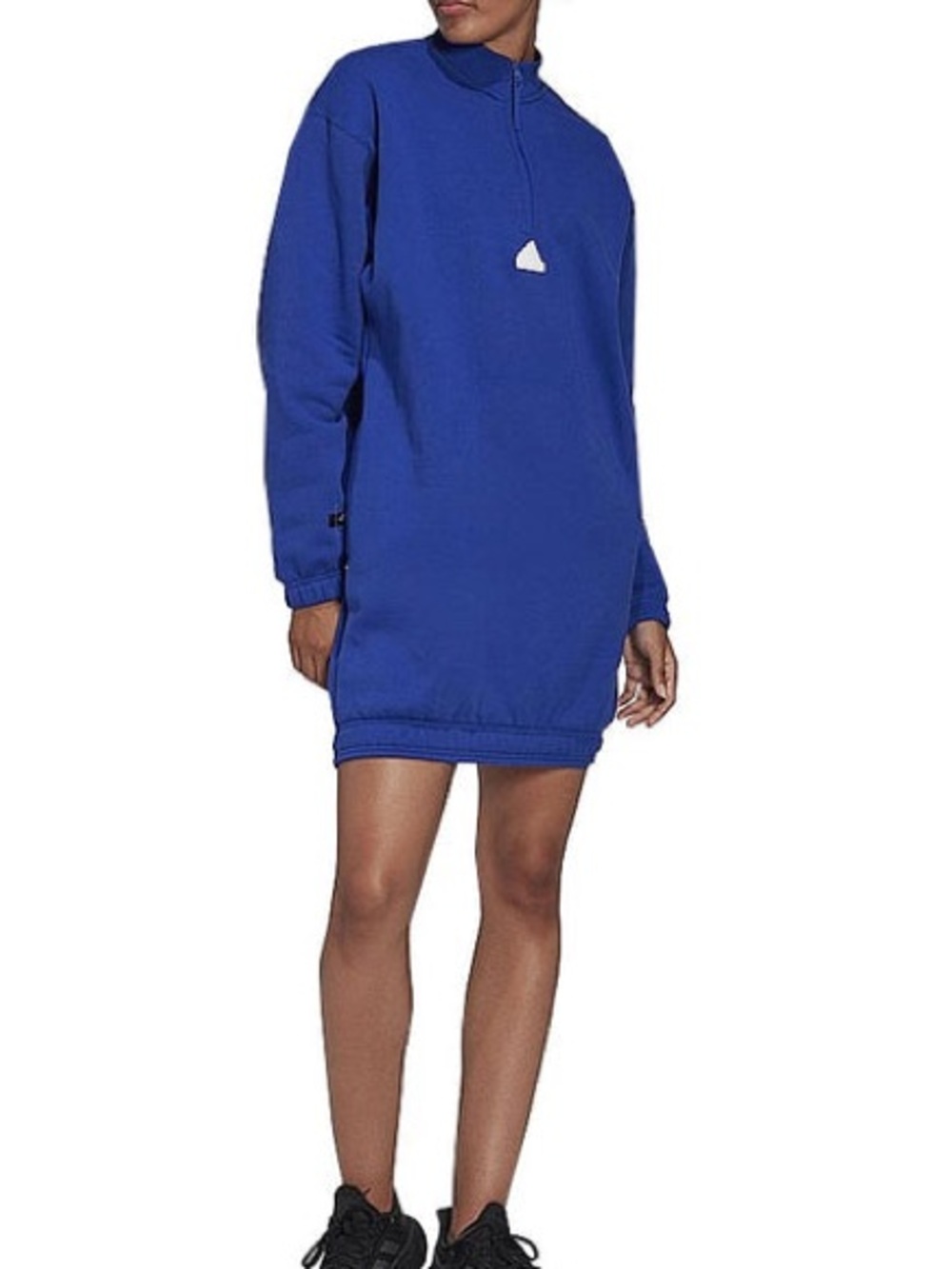 adidas Royal Blue Crewneck Sweater Dress